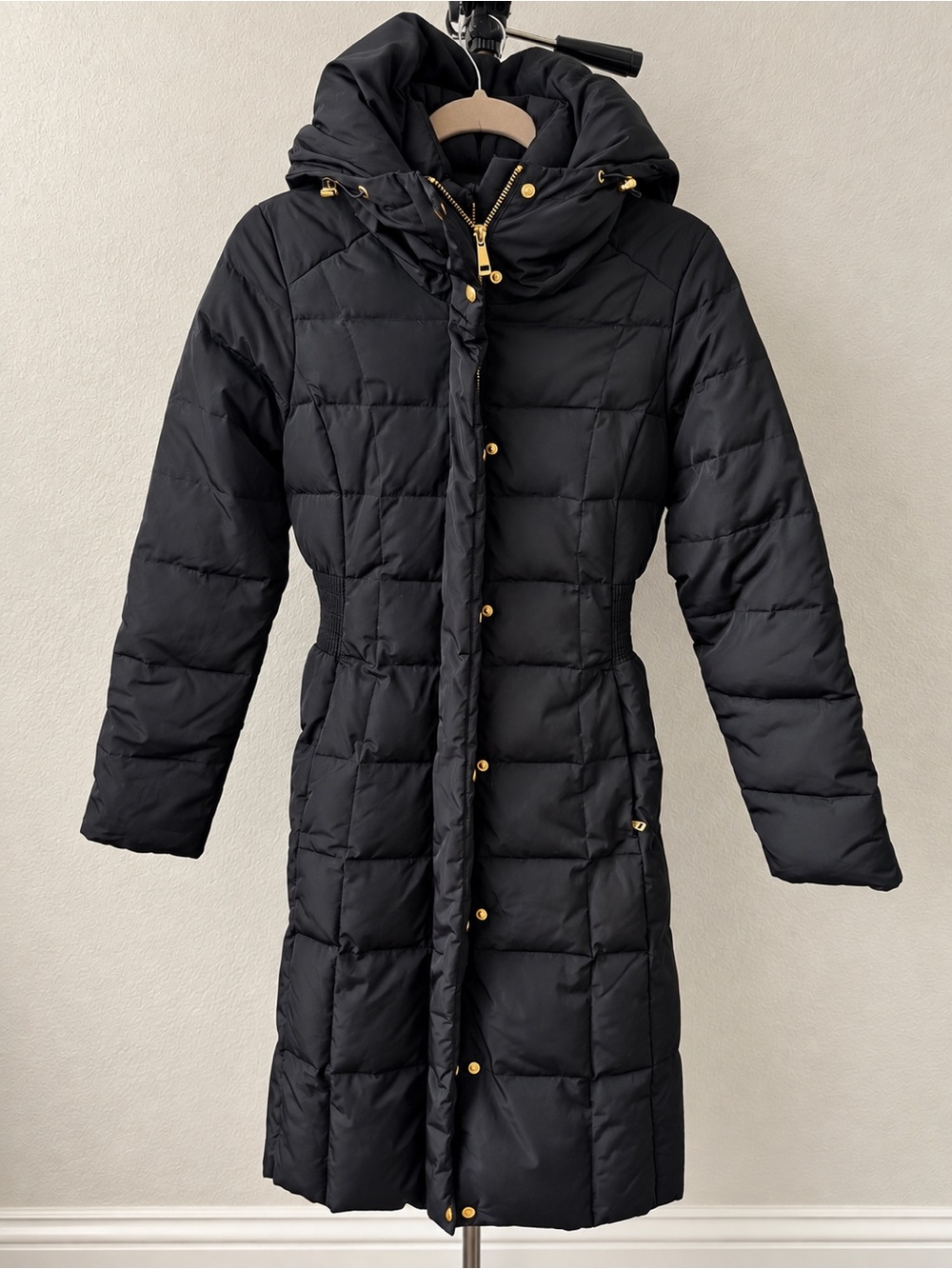 Cole Haan Signature Box-Quilt Down Puffer Coat 🖤